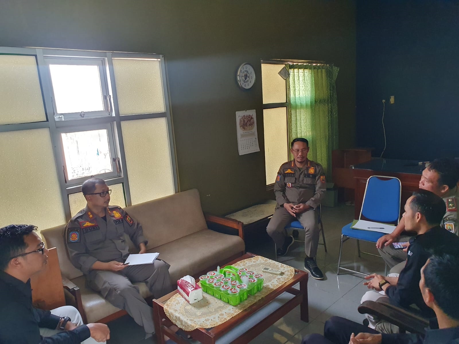 Bawaslu Sragen berkoordinasi dengan Satpol PP