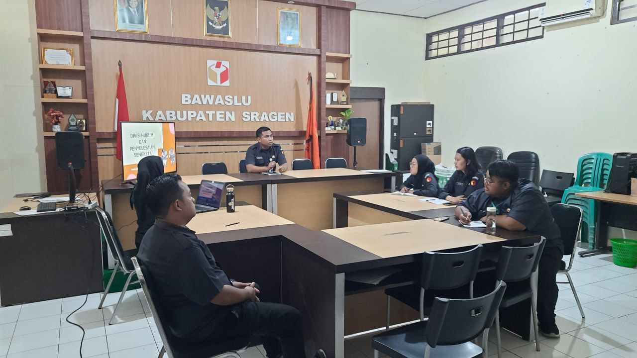 Orientasi CPNS Bawaslu Kab. Sragen