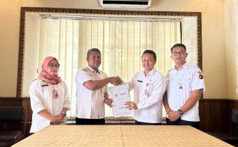 Perjanjian Kerja Sama antara Bawaslu Kabupaten Sragen dengan Dinas Arsip dan Perpustakaan Kabupaten Sragen